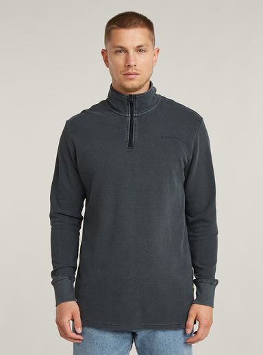 Overdyed Half Zip Tweeter